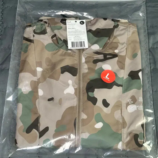 [BUNJANG] IAPP STUDIO Camo Windbreaker Jacket / 아이앱스튜디오 바람막이