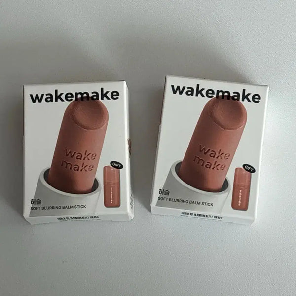 [BUNJANG] WAKEMAKE Blurring Balm Stick Hustle + Bold Lip Blurring Tint Mini Hush Gift Set / 웨이크메이크 블러링 밤 스틱 허슬 블러 틴트 증정 기획