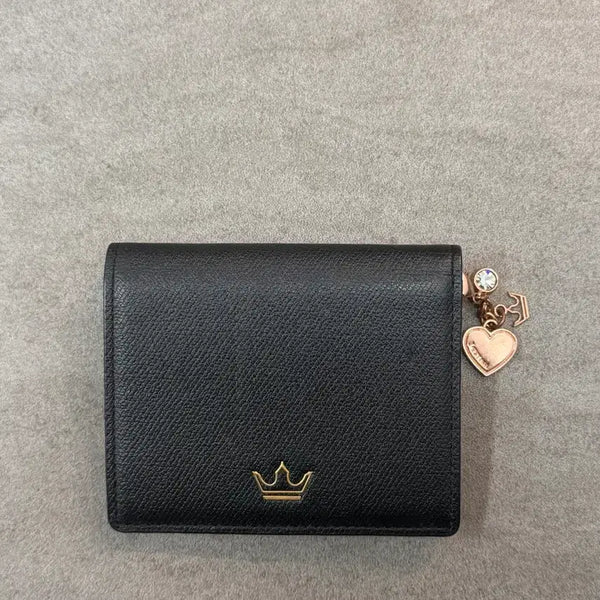 [BUNJANG] J.ESTINA TRUEDY Slim Bi-fold Wallet Black / 제이에스티나 TRUEDY 슬림2단반지갑 BK