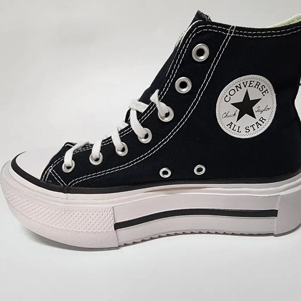 [BUNJANG] Converse Chuck Taylor All Star Lift Double Stack High Top Black / 컨버스 올스타 리프트 더블 스택 하이 블랙 245 새제품