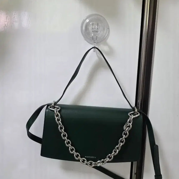 [BUNJANG] MARHEN.J Green Chain Shoulder Bag / 마르헨제이 그린 체인 숄더백