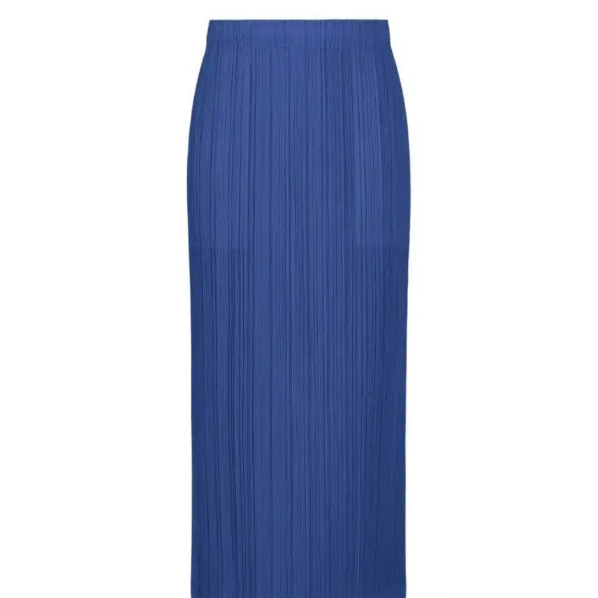 [BUNJANG] Pleats Please July Seeker Bottom Skirt Blue / 플리츠플리즈 7월 씨커 바텀 스커트 블루