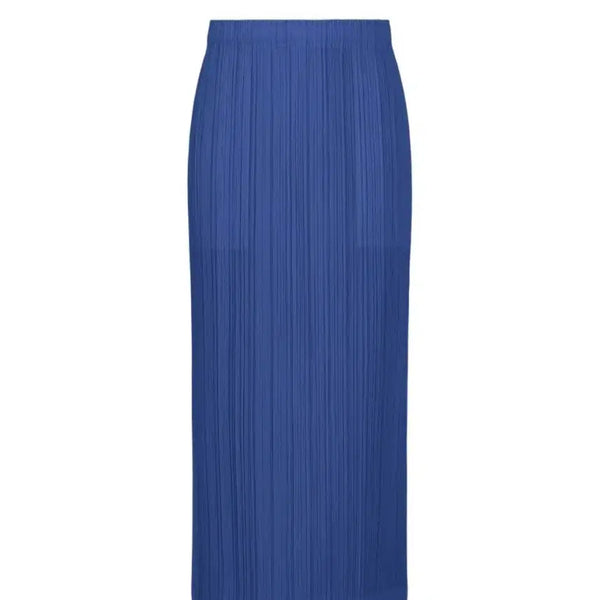 [BUNJANG] Pleats Please July Seeker Bottom Skirt Blue / 플리츠플리즈 7월 씨커 바텀 스커트 블루