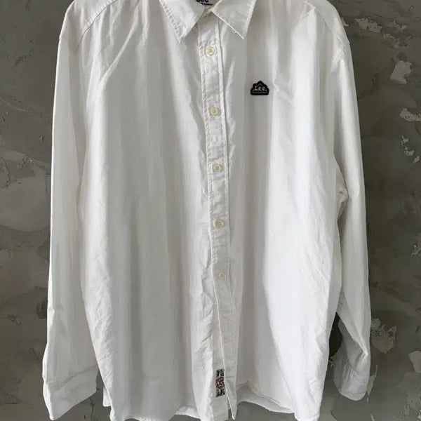 [BUNJANG] Lee Oxford Shirt White L / Lee 리  옥스포드 셔츠 화이트 L