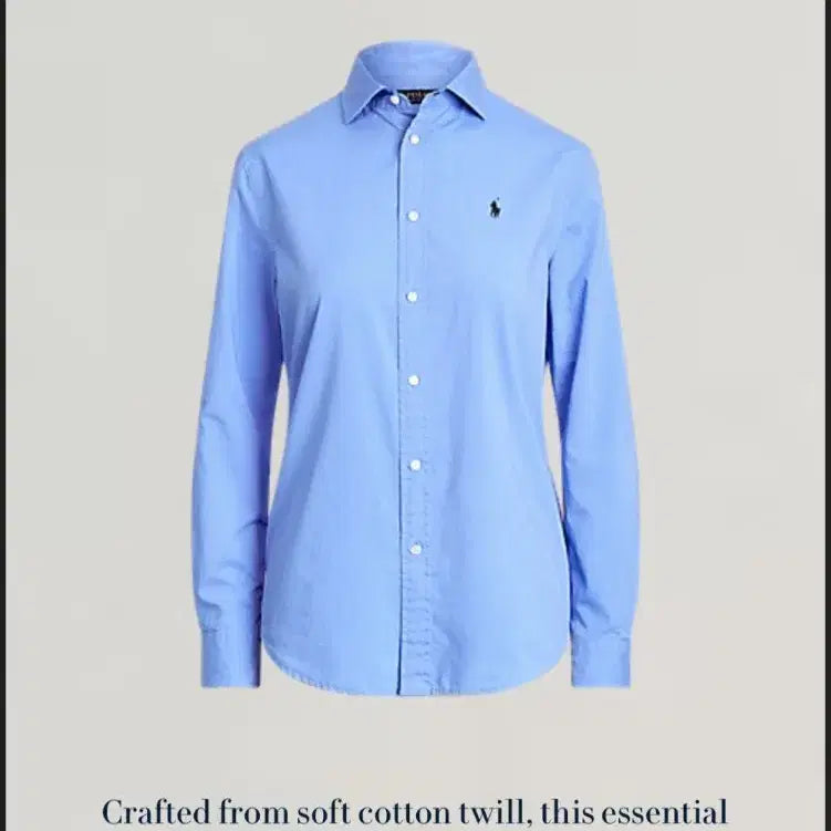 [BUNJANG] Polo Long Sleeve Cotton Shirt Unisex / 폴로 긴팔 면셔츠    남녀공용