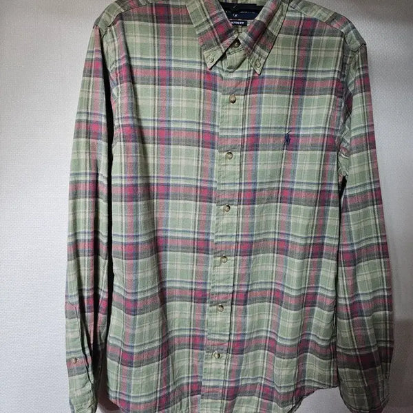 [BUNJANG] Polo Ralph Lauren Check Shirt Unisex / 폴로 체크 남방  폴로 셔츠  남녀공용