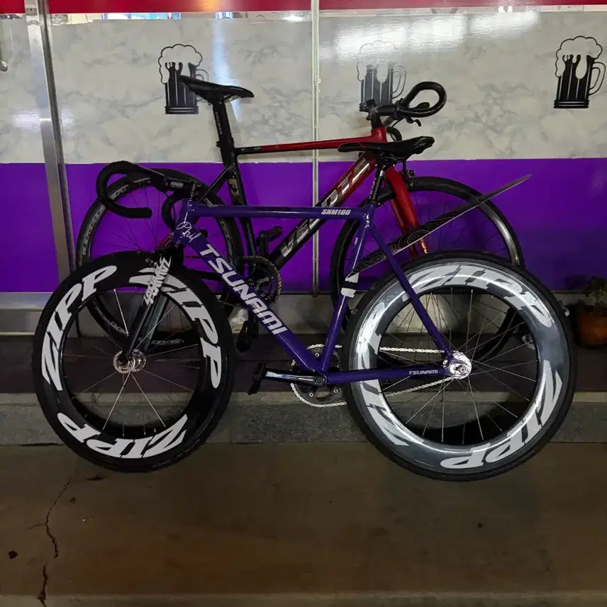 [BUNJANG] Novatec 88 Rim Wheelset with Resonance Sound / 보라쓰나미 진짜 급처입니다 (마지막에 공명음 영상있습니다)