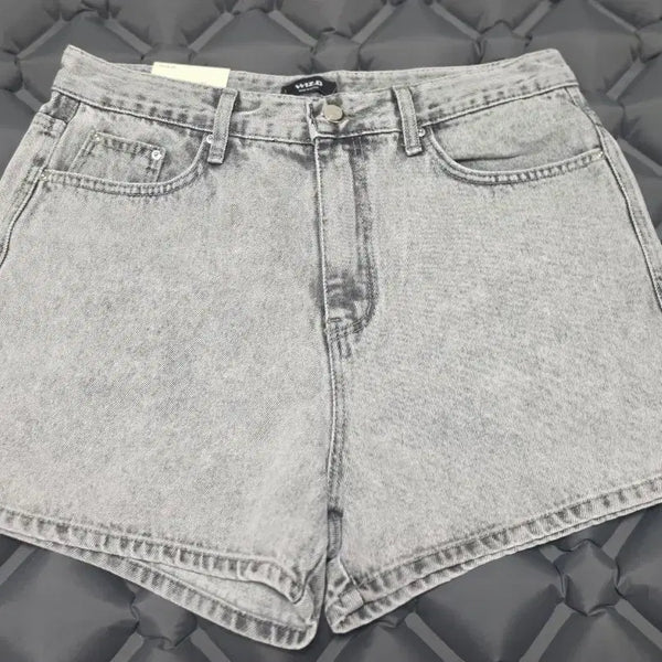 [BUNJANG] vivastudio Grey Denim Short Pants / 비바 스투디오 데님 숏팬츠 회색