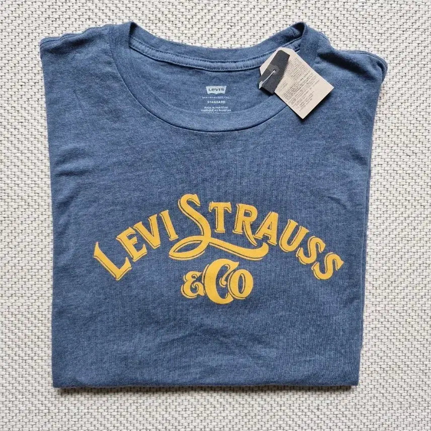 [BUNJANG] Levi's Standard Fit Printed Short Sleeve T-Shirt L / 새상품 리바이스 스탠다드핏 프린트 반팔티 L