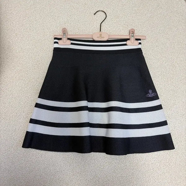 [BUNJANG] Vivienne Westwood Knit Mini Skirt Golf Wear / 비비안웨스트우드 니트 스커트 골프웨어
