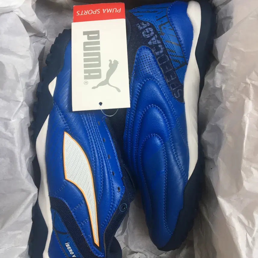 [BUNJANG] Puma Ibero V TT Futsal Shoes - 245/250 / 푸마 이베로 tt 새상품 250 245 풋살전용화 축구화 풋살화 tf
