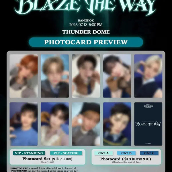 [BUNJANG] andTEAM &team Lunezone Photocard Set / 앤팀 andteam &team 루네존 르네존 lunezone 포카 방콕