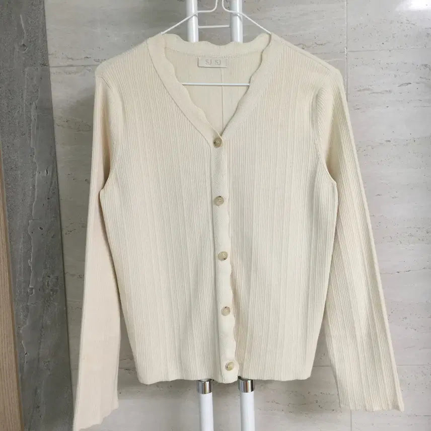 [BUNJANG] SJ Group Ribbed Cardigan / 한섬 SJ SJ 에스제이 골지 가디건 90