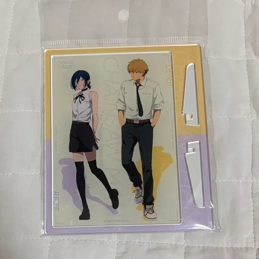 [BUNJANG] Chainsaw Man Reze Arc Reze Denji Acrylic Easel Panel Stand / 급전 할인) 체인소맨 레제편 레제 덴지 아크릴 이젤 패널 스탠드 굿즈