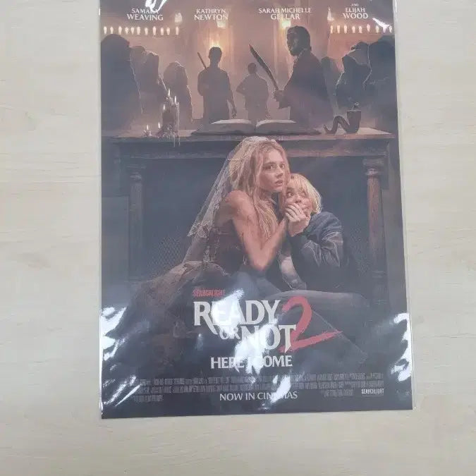 [BUNJANG] Ready or Not CGV Exclusive Poster / 레디 오어 낫 포스터(오아) cgv포스터(죽음의 숨박꼭질)
