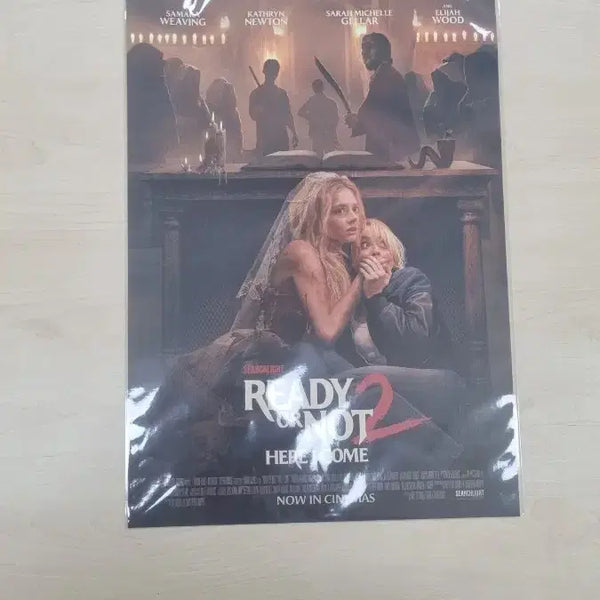 [BUNJANG] Ready or Not CGV Exclusive Poster / 레디 오어 낫 포스터(오아) cgv포스터(죽음의 숨박꼭질)