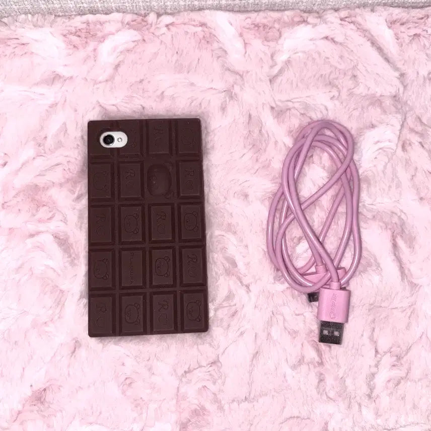 [BUNJANG] Rilakkuma Chocolate Case & iPhone 4s Bundle / 리락쿠마 초콜릿 케이스 아이폰 4s 일괄 판매