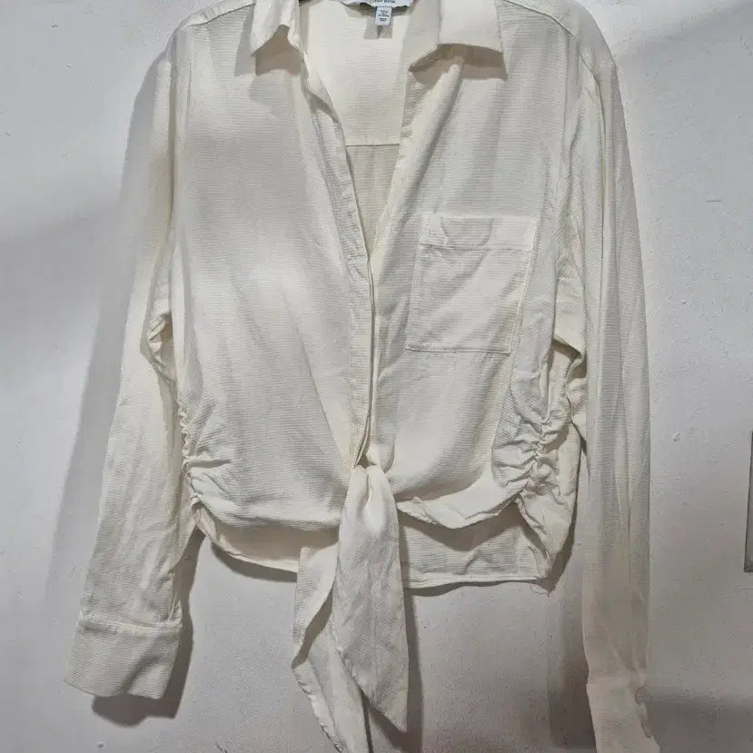 [BUNJANG] And Other Stories Ivory Ribbon Blouse / 앤아더스토리 셔츠 블라우스 아이보리
