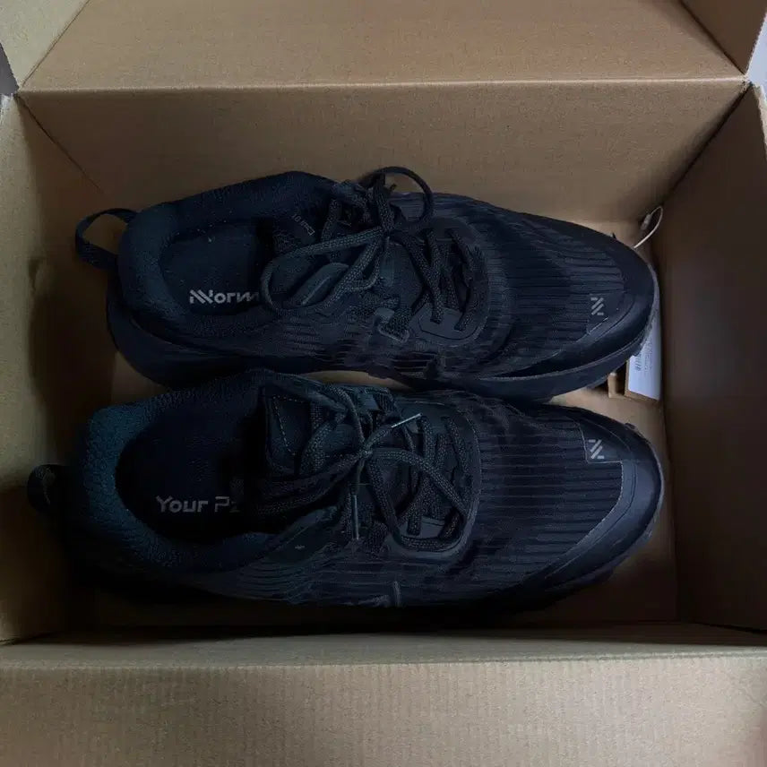 [BUNJANG] Normal Black Sneakers Size 290cm / 노말 운동화 290cm