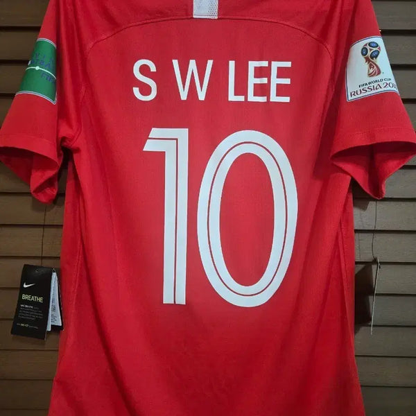 [BUNJANG] South Korea National Team 2018-2020 Lee Seung-woo Football Jersey (Size M) / 18-20 대한민국 국대 이승우 유니폼 M