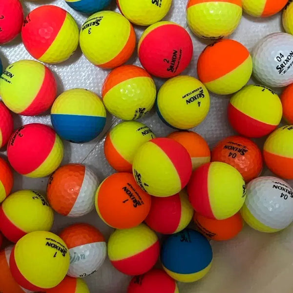 [BUNJANG] Srixon Divide Lost Ball Mixed Set (60 Balls) / 스릭슨 디바이드 로스트볼 a/a- 혼합 60구