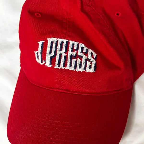 [BUNJANG] J.PRESS Red Ball Cap / 제이프레스(J.PRESS) 레드 볼캡