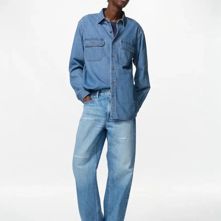[BUNJANG] Uniqlo JW Anderson Collaboration Distressed Jeans (Long Length) / 유니클로 jw 데미지진 (긴기장)