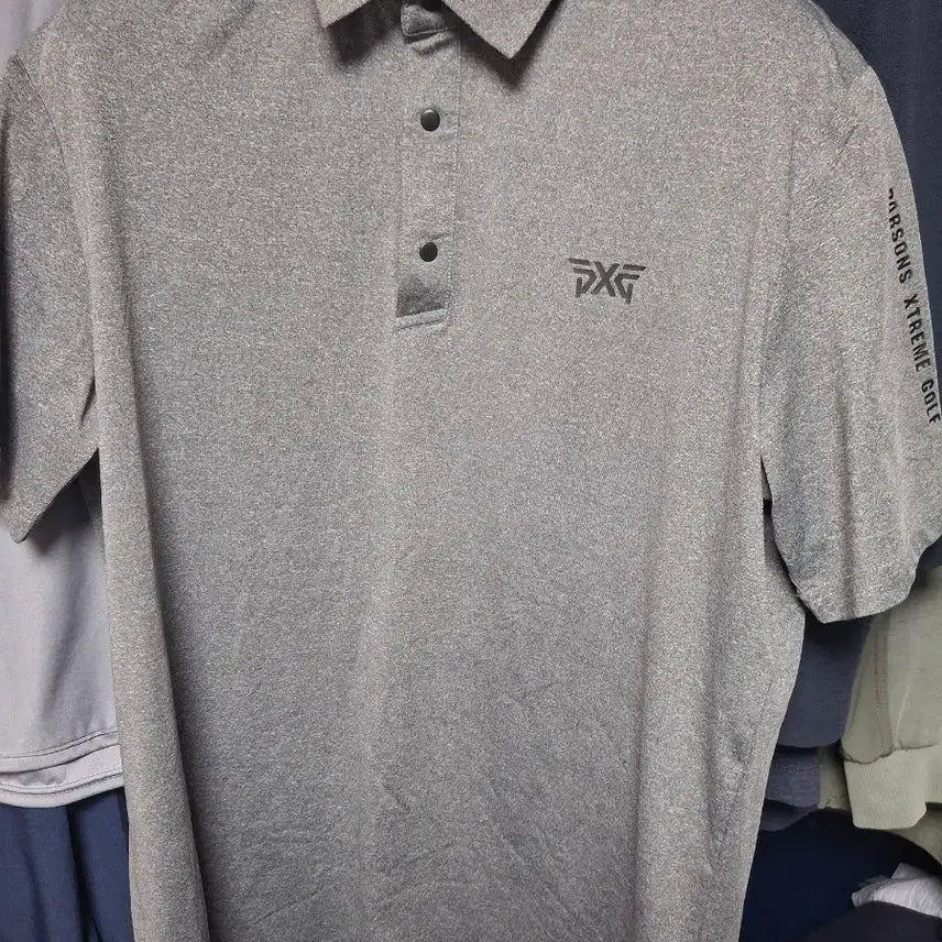 [BUNJANG] Charcoal Color T-Shirt (XL) / 카라티 105 (XL) 팝니다