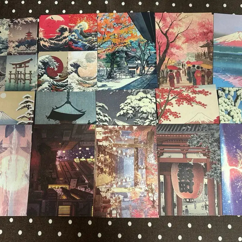 [BUNJANG] Xiaohongshu Aesthetic Background Paper Set (20 sheets) / 샤오홍슈 배경지 모음 20장 (3)