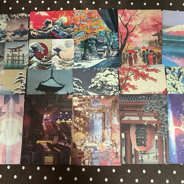 [BUNJANG] Xiaohongshu Aesthetic Background Paper Set (20 sheets) / 샤오홍슈 배경지 모음 20장 (3)