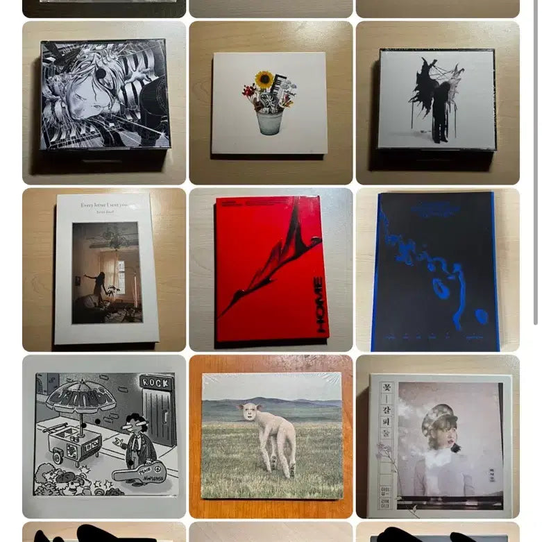 [BUNJANG] Various Korean Artists CD Bundle / Cd 팝니다