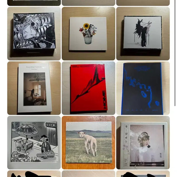 [BUNJANG] Various Korean Artists CD Bundle / Cd 팝니다