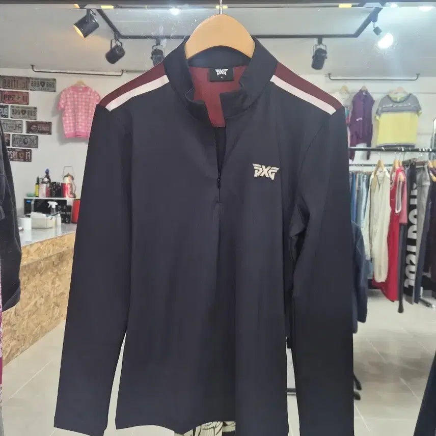 [BUNJANG] PXG Golf Wear Women's Long Sleeve Top Size M / PXG 골프웨어 여성 긴팔 상의 M 가단43센티총장67센티