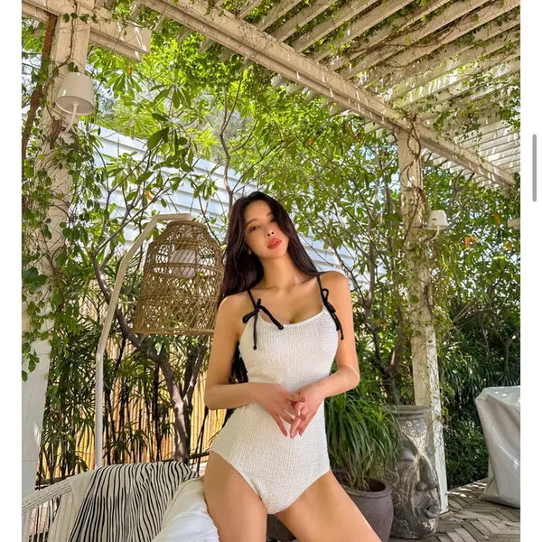 [BUNJANG] BaliVicky Ribbon Monokini L Size / 리본 모노키니 L사이즈 (55사이즈)