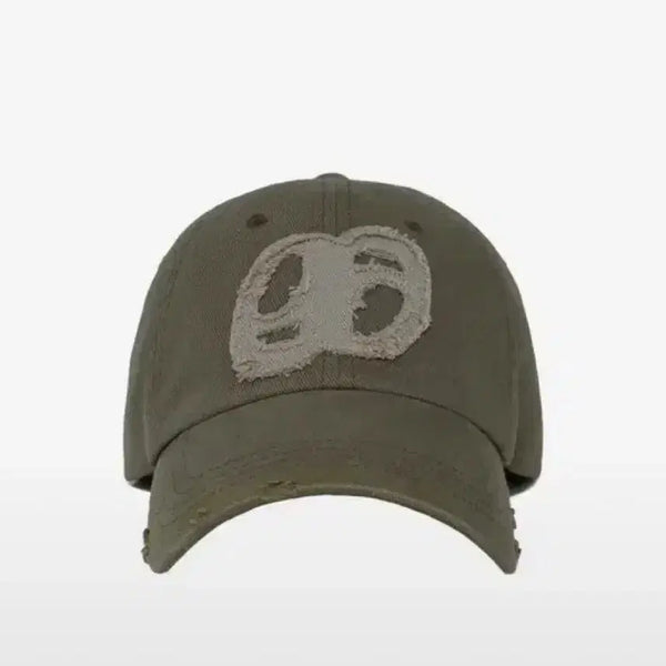 [BUNJANG] AZON Patch Ball Cap Khaki / 애즈온 패치 볼캡 카키