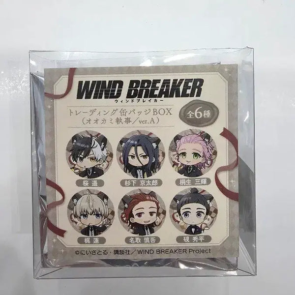 [BUNJANG] Wind Breaker Trading Can Badge BOX (Ookami Butler ver. A) / 윈드 브레이커 트레이딩 캔뱃지 BOX (오오카미 집사 ver.A)
