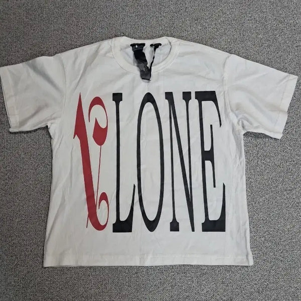 [BUNJANG] Palm Angels x Vlone Logo Tee / Palm Angels x Vlone Logo Tee