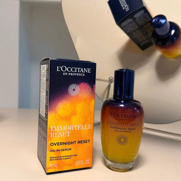 [BUNJANG] L'Occitane Immortelle Reset Overnight Reset Serum 75ml / 록시땅 이모르뗄 리셋 오버나이트 오일 인 세럼 75ml