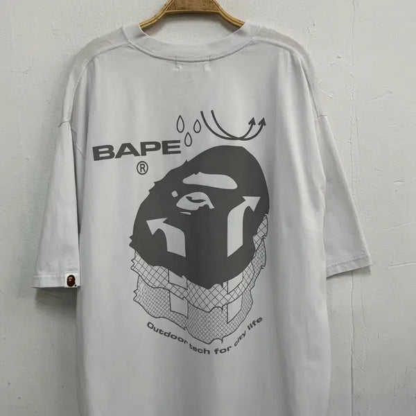 [BUNJANG] BAPE Reflective T-Shirt (L) / 베이프 리플렉티브 티셔츠 백화점텍
