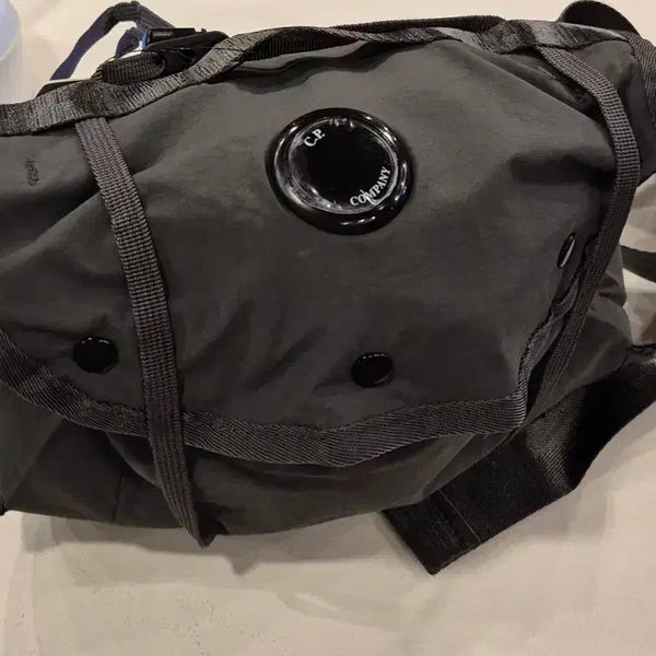[BUNJANG] CP Company Nylon B Lens Crossbody Bag Asphalt Grey / 씨피컴퍼니 나일론 B 렌즈 크로스백 아스팔트 그레이