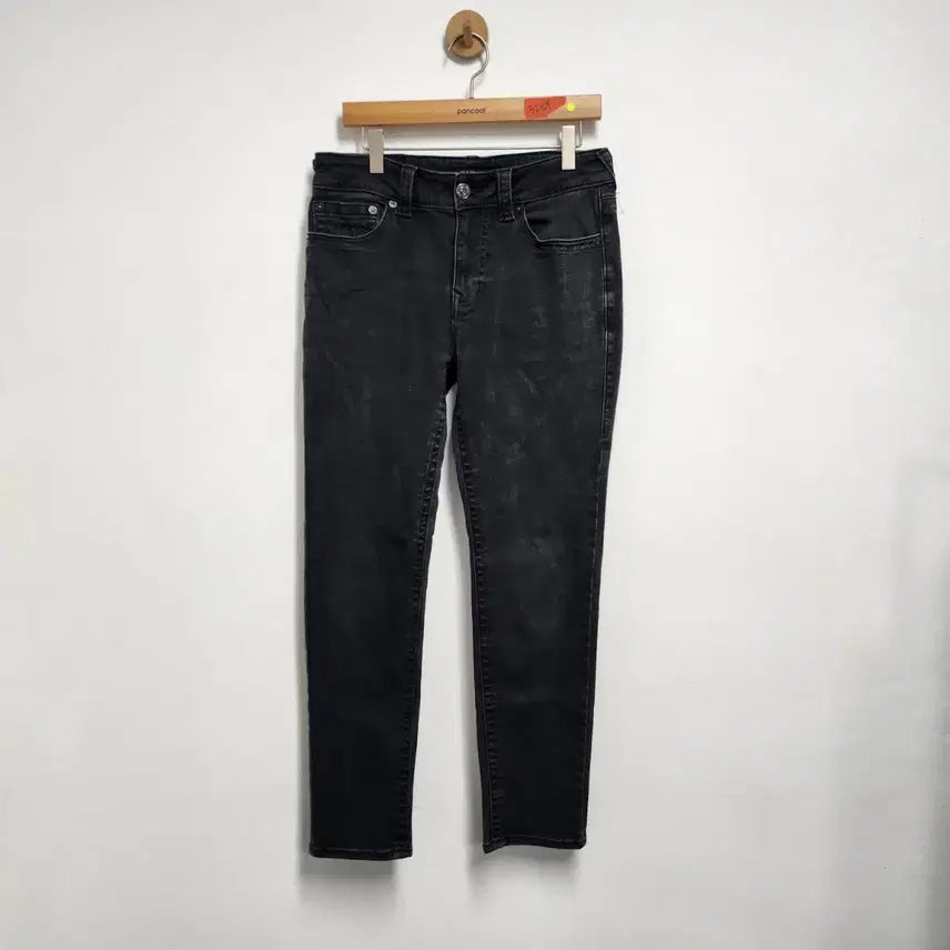 [BUNJANG] True Religion Black Denim Pants / [32] 트루릴리전 흑청바지 데님팬츠