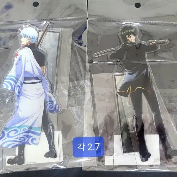 [BUNJANG] Gintama Gintoki Hijikata Acrylic Stand / 은혼 긴토키 히지카타 아크릴 스탠드 판매