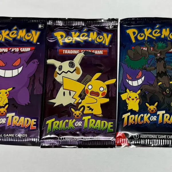 [BUNJANG] Pokemon TCG North America Halloween Booster Packs Set (3 Packs) / 포켓몬스터 북미 2022,2023,2024 세트(3팩) 팔아요