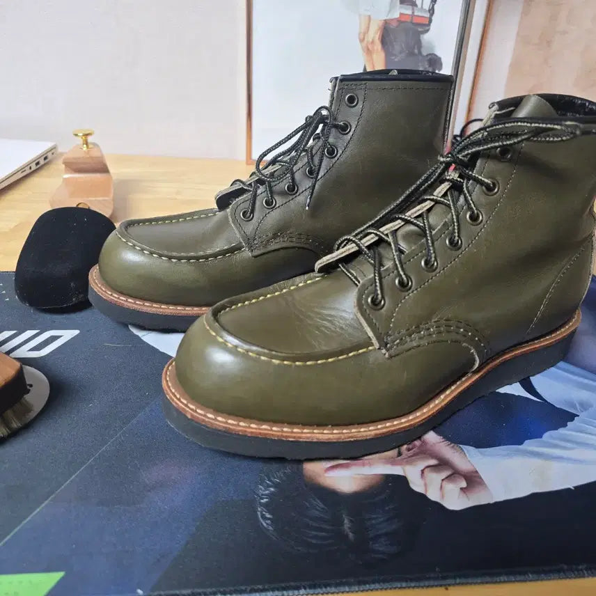 [BUNJANG] Red Wing 8828 Olive Boots / 레드윙 8828