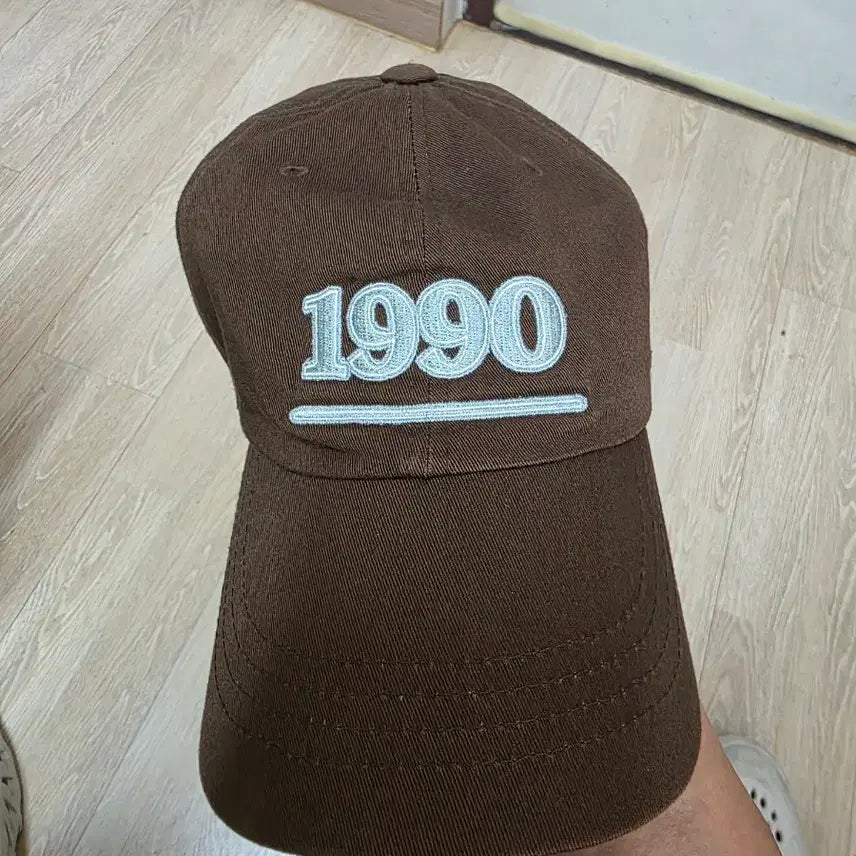 [BUNJANG] Abieu Moi 1990 Embroidered Ball Cap Brown / 아비에무아 1990 자수 볼캡 브라운