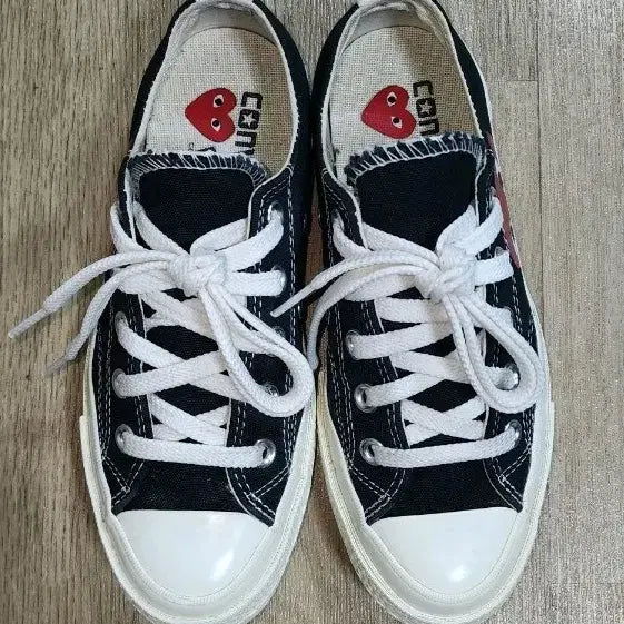 [BUNJANG] Comme des Garçons x Converse Collaboration Sneakers (220-225) / 꼼데가르송. 컨버스 콜라보 스니커즈-(220~225)