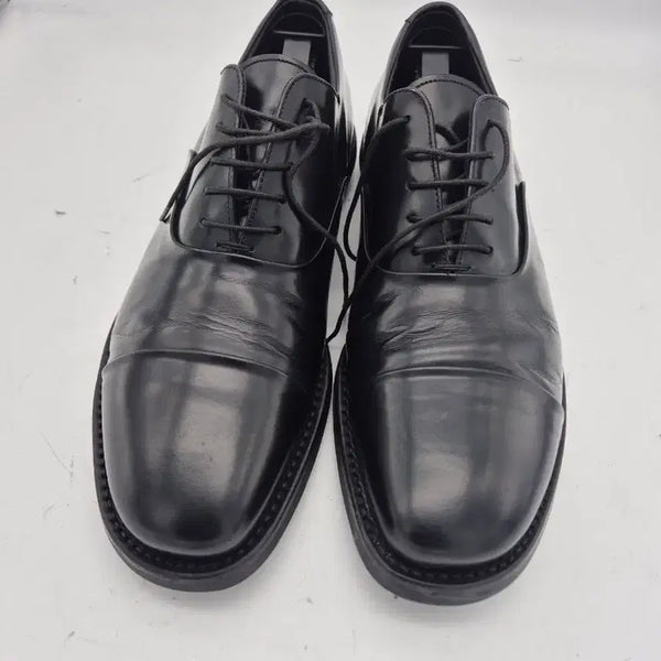 [BUNJANG] Prada Black Dress Shoes (Size 275) / 프라다 정장 구두 블랙 275 사이즈