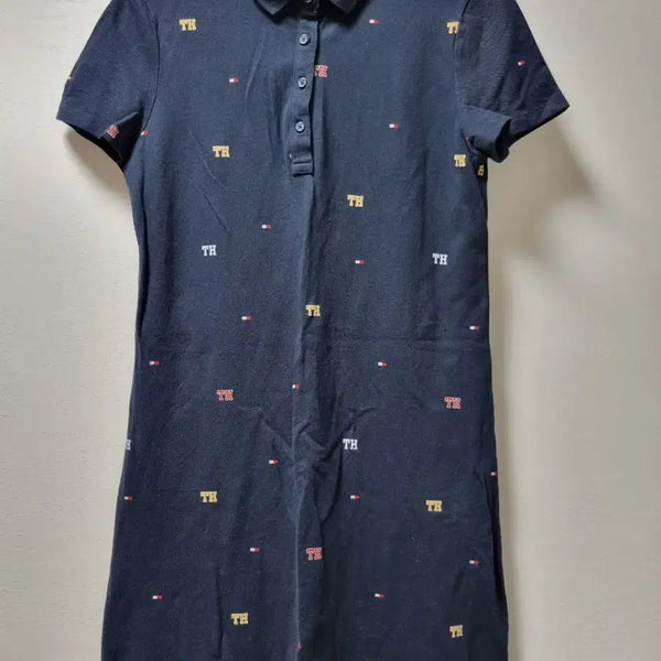 [BUNJANG] Tommy Hilfiger Navy Collar Dress Size S / 타미힐피거 카라 원피스 S