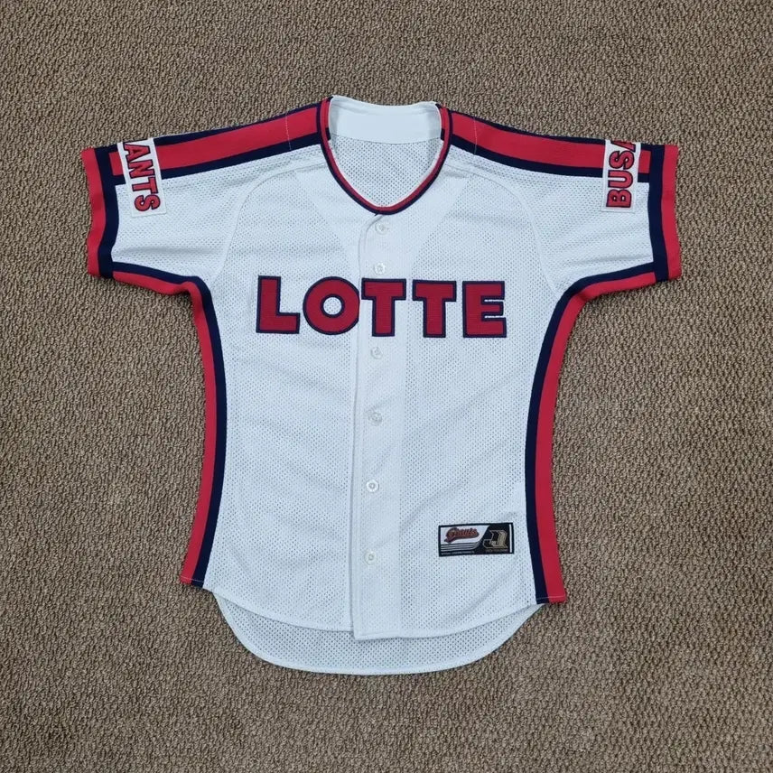 [BUNJANG] Lotte Giants Baseball Team Short Sleeve Uniform #11 Champion Old / 롯데자이언츠 반팔 유니폼 11호 팀jj 노마킹 챔피언 올드 유니폼