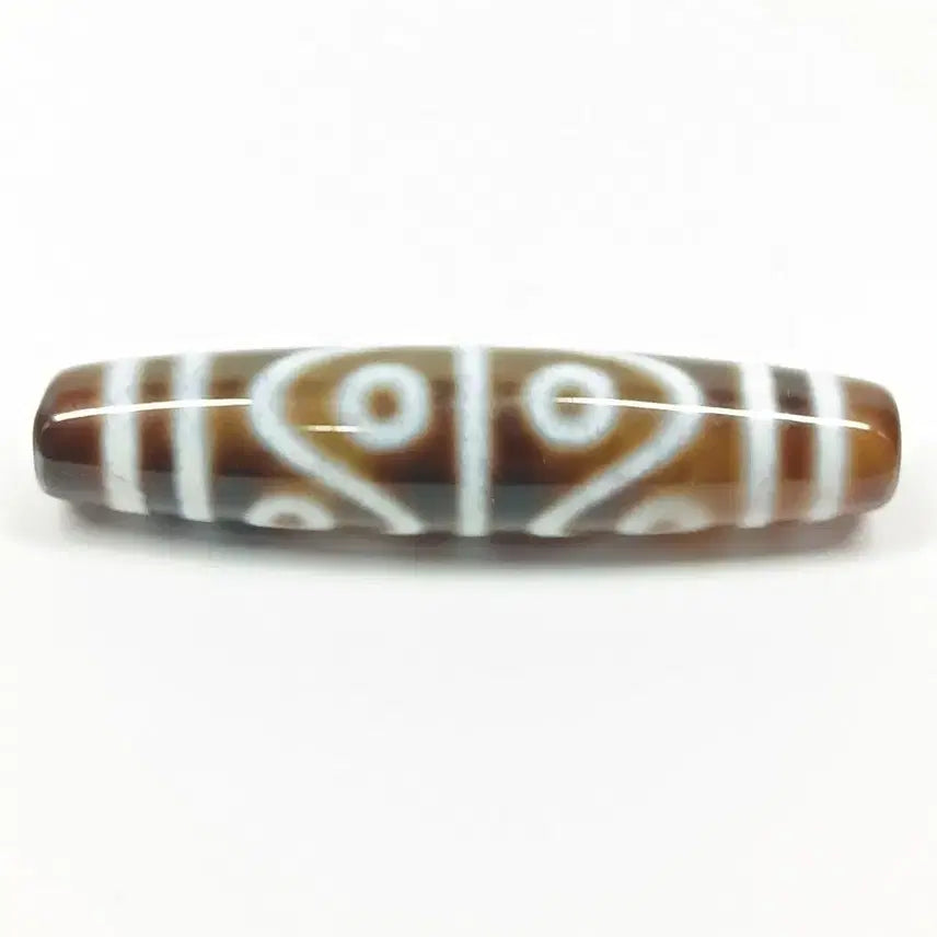 [BUNJANG] Tibetan Eight-Eyed Dzi Bead / 티벳 팔안 천주
